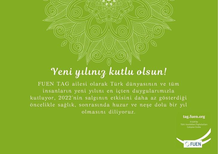 Yeni yılınız kutlu olsun!