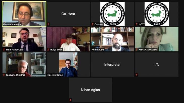 Batı Trakya Türk dernekleri ilgili AİHM kararlarının uygulanmaması sorunu panelde ele alındı