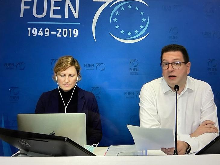 FUEN Assembly of Delegates 2020 was organised online