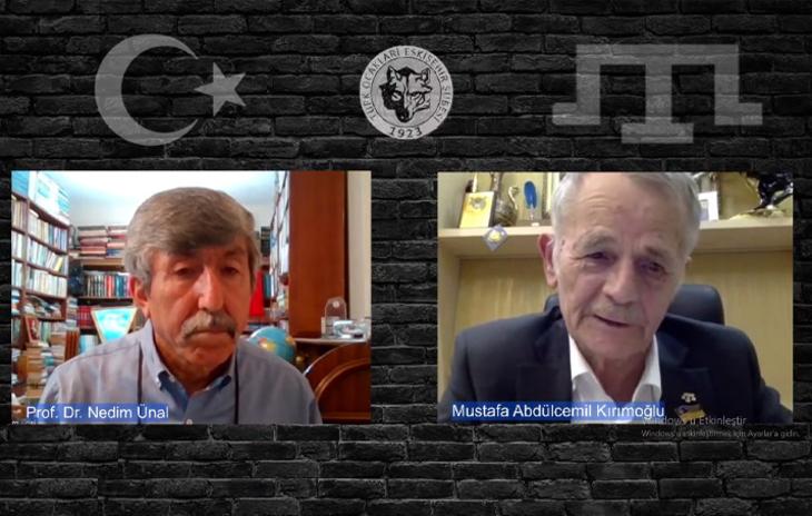 Mustafa Abdülcemil Kırımoğlu, Eskişehir Türk Ocağı Perşembe Sohbetlerine katıldı